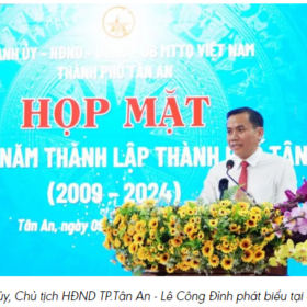 Tân An kỷ niệm 15 năm thành lập, đánh dấu chặng đường phát triển vượt bậc